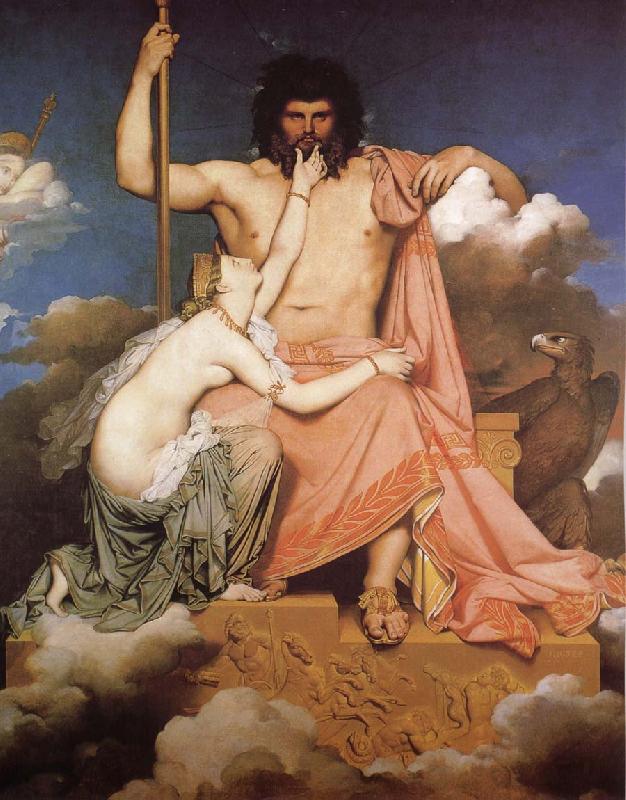 Jean-Auguste Dominique Ingres Zhulute and Xitixi France oil painting art